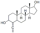 4-ethenylideneandrostane-3,17-diol Structure