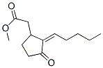 methyl 3-oxo-2-pentylidenecyclopentaneacetate Structure