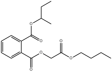 ブチルフタリルブチルグリコラート 化学構造式
