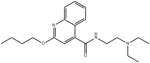 辛可卡因, 85-79-0, 结构式