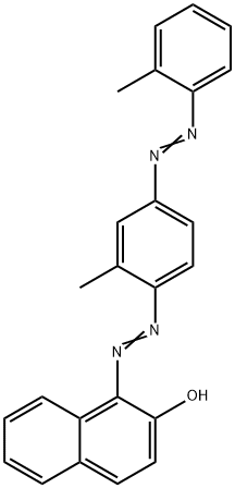 溶剂红 24, 85-83-6, 结构式
