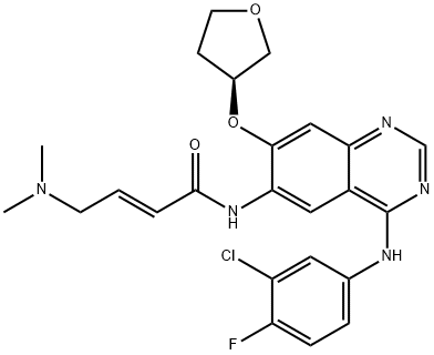阿法替尼, 850140-72-6, 结构式