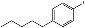 1-碘-4-正戊烷基苯 结构式