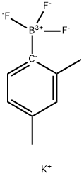 POTASSIUM (2,4-DIMETHYLPHENYL)TRIFLUOROBORATE Structure