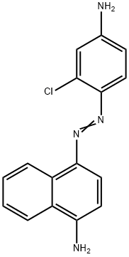 4-[(4-amino-2-chlorophenyl)azo]naphthalen-1-amine Structure
