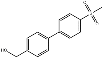 4-(4-Methanesulfonylphenyl)benzyl alcohol Struktur