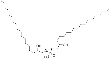 bis(2-hydroxyoctadecyl) hydrogen phosphate 结构式