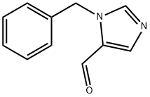 1-BENZYL-1H-IMIDAZOLE-5-CARBOXALDEHYDE Struktur