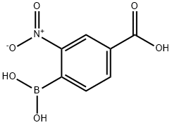 4-羧基-2-硝基苯硼酸, 85107-54-6, 结构式