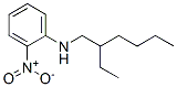 N-(2-ethylhexyl)-2-nitroaniline Structure