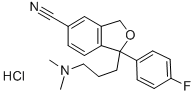 Citalopram hydrochloride Structure