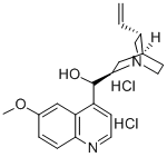 奎尼丁二盐酸盐, 85135-88-2, 结构式