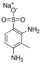 sodium 2,6-diaminotoluene-3-sulphonate Structure