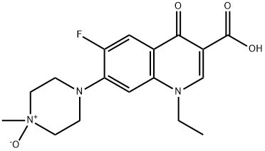 pefloxacin N-oxide, 85145-21-7, 结构式