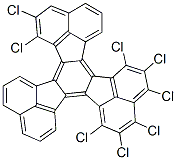 octachlorodiacenaphtho[1,2-j:1',2'-l]fluoranthene Structure
