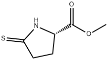 methyl 5-thioxo-L-prolinate Structure