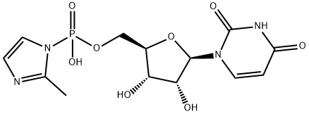 uridine 5'-phospho-2-methylimidazolide 结构式