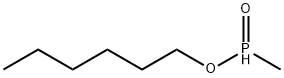 hexyl methylphosphinate Structure
