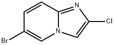6-BROMO-2-CHLOROIMIDAZO[1,2-A]PYRIDINE, 851916-84-2, 结构式
