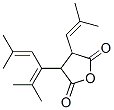 dihydro-3-(triisobutenyl)furan-2,5-dione Structure