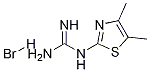 2-(4,5-二甲基噻唑-2-基)胍氢溴酸盐 结构式