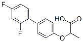 2-(4-(2',4'-difluorophenyl)phenoxy)propionic acid 结构式