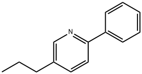 2-phenyl-5-propylpyridine 结构式