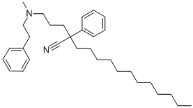 α-ドデシル-α-[3-[メチル(2-フェニルエチル)アミノ]プロピル]ベンゼンアセトニトリル