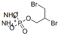 1-Propanol, 2,3-dibromo-, phosphate, ammonium salt  Structure