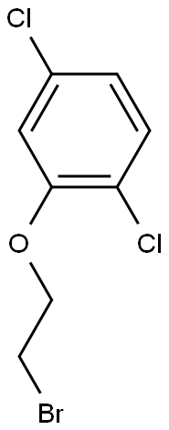 2-(2-BROMOETHOXY)-1,4-DICHLOROBENZENE Structure