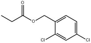 (2,4-dichlorophenyl)methyl propanoate Structure