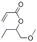 1-(methoxymethyl)propyl acrylate Structure
