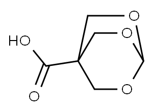 2,6,7-Trioxabicyclo[2.2.2]octane-4-carboxylicacid(9CI) Structure