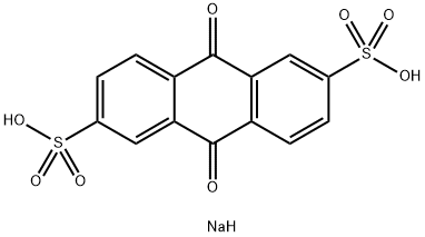 ANTHRAQUINONE-2,6-DISULFONIC ACID DISODIUM SALT Structure