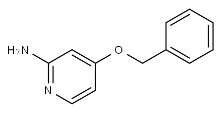 4-(苄氧基)吡啶-2-胺, 85333-26-2, 结构式