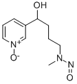 4-(METHYLNITROSAMINO)-1-(3-PYRIDYL-N-OXIDE)-1-BUTANOL, 85352-99-4, 结构式