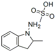 2,3-dihydro-2-methyl-1H-indol-1-amine monomethanesulphonate        Structure
