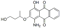 1-amino-4-hydroxy-2-(3-hydroxy-1-methylpropoxy)anthraquinone Structure