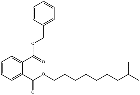 8-methylnonyl phenylmethyl phthalate Struktur