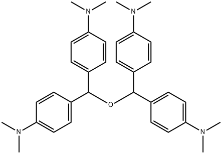 4,4',4'',4'''-(oxydimethylidyne)tetrakis[N,N-dimethylaniline] Struktur