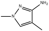 1H-Pyrazol-3-amine,1,4-dimethyl-(9CI) Struktur