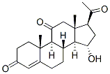 15 alpha-hydroxy-11-oxoprogesterone Structure