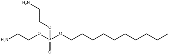 bis(2-aminoethyl) decyl phosphate Struktur