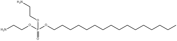 bis(2-aminoethyl) hexadecyl phosphate Structure