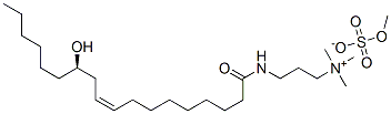 蓖麻醇酸酰胺丙基三甲基铵甲基硫酸盐 结构式