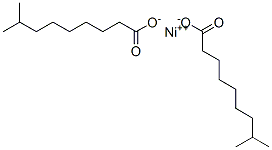 イソデカン酸ニッケル（ＩＩ） 化学構造式