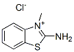 2-amino-3-methylbenzothiazolium chloride Structure