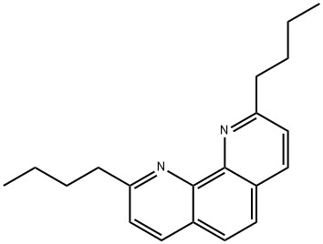 2,9-ジブチル-1,10-フェナントロリン 化学構造式