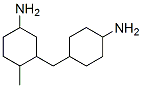 3-[(4-アミノシクロヘキシル)メチル]-4-メチルシクロヘキサンアミン 化学構造式