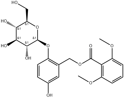 クルクリゴシドA 化学構造式